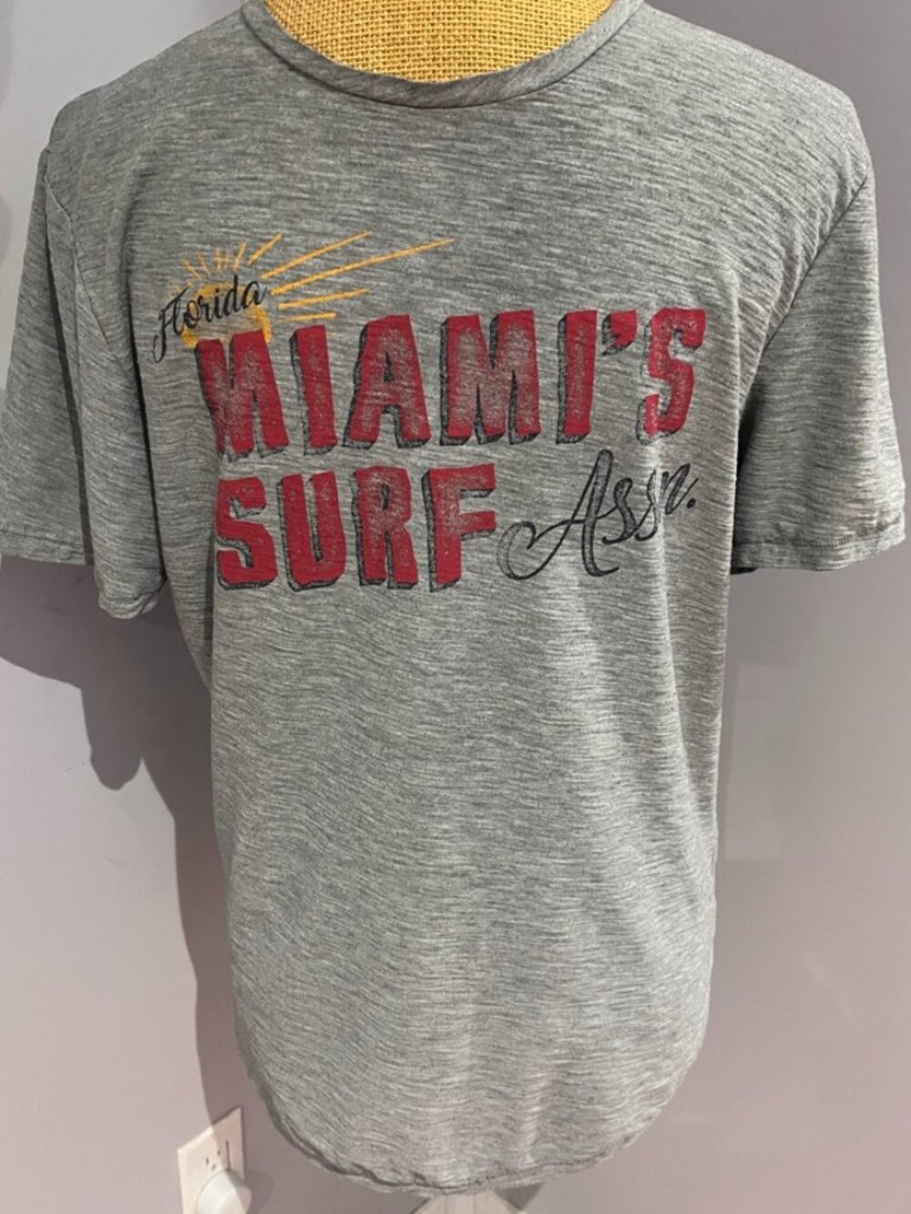 Florida Miami's Surf Assn." Graphic Short-Sleeve Tee